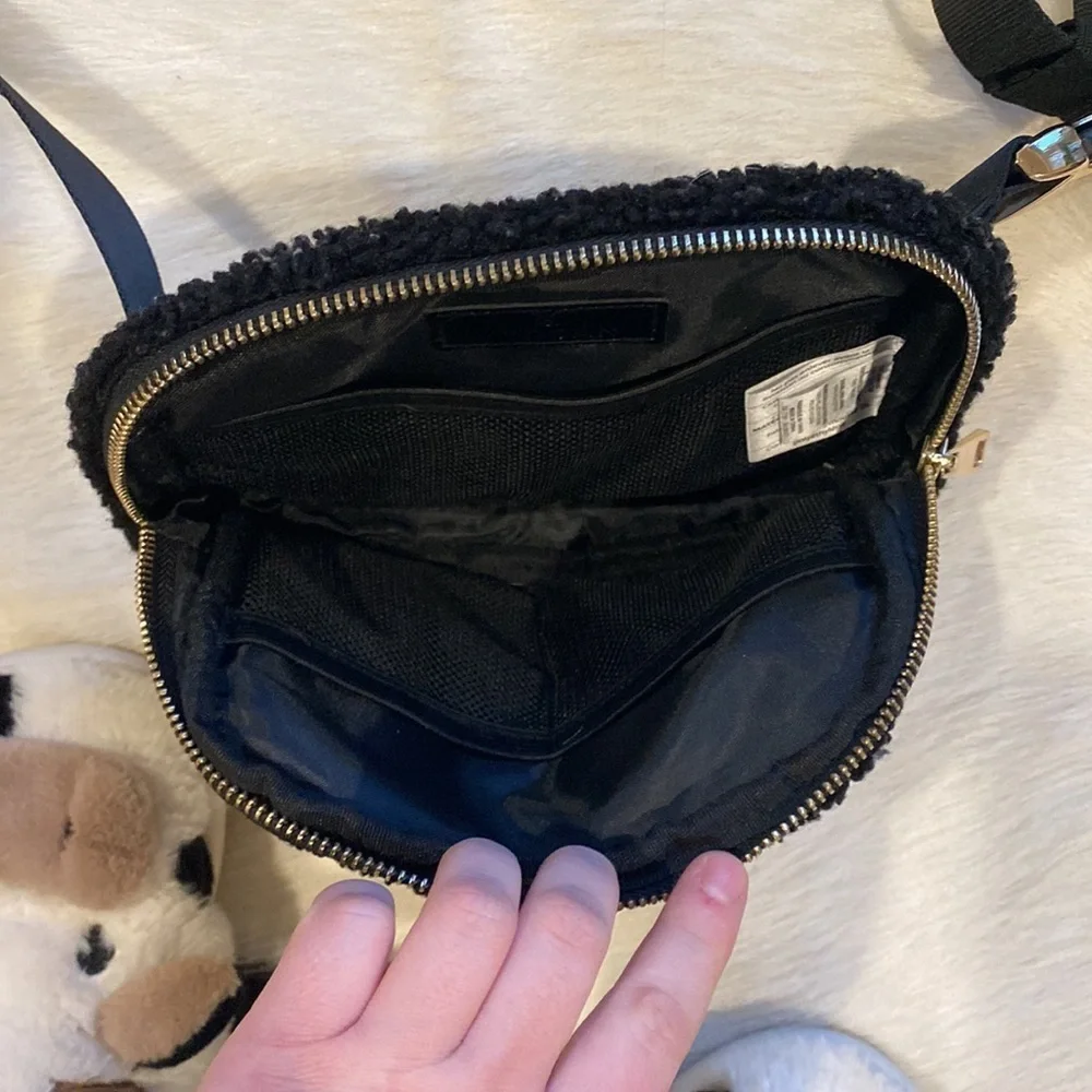 Kyodan black Fanny pack/satchel/belt bag